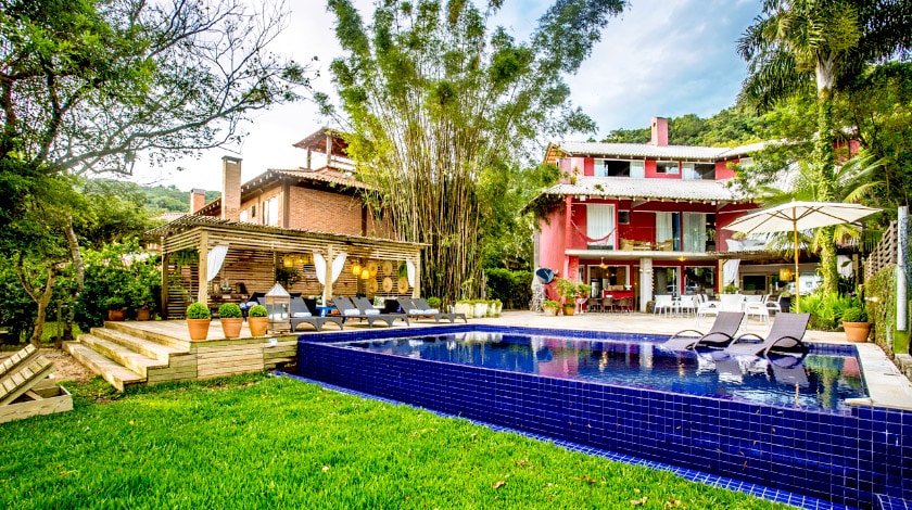 Fachada da Pousada Ponta da Vigia. Pousadas em Penha