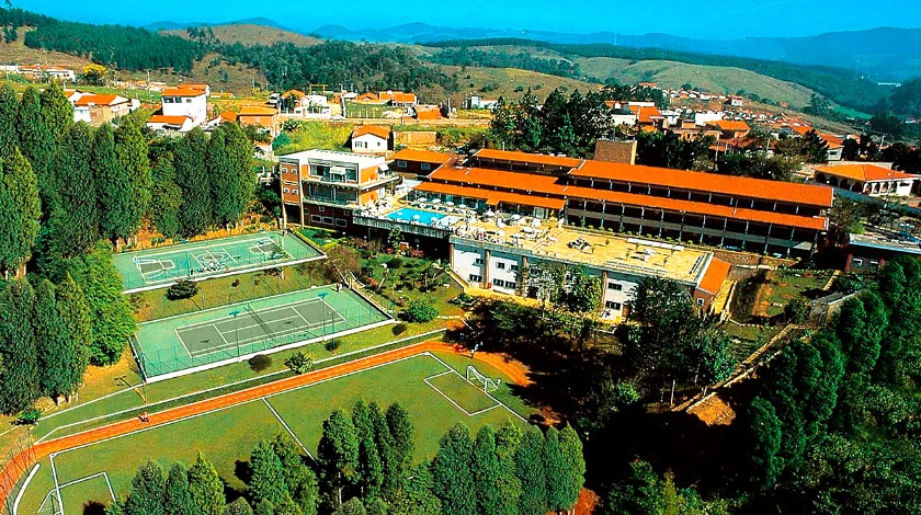 Vista geral do Hotel Cabreúva Resort