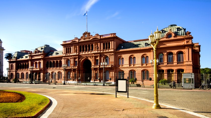 Casa Rosada, em Buenos Aires