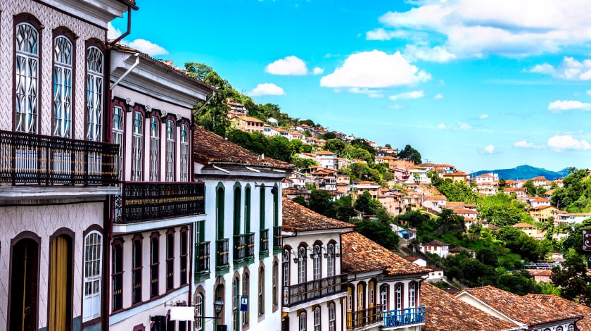 Construções históricas da road trip pela Estrada Real