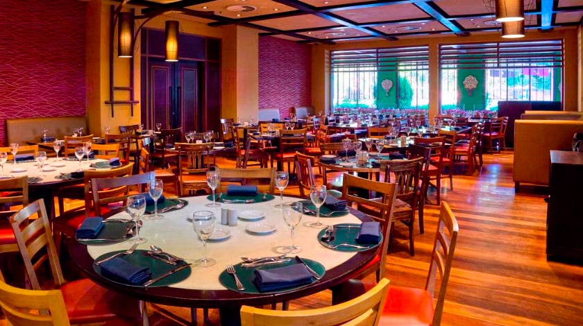 Restaurante do resort Bourbon Atibaia, no interior de SP