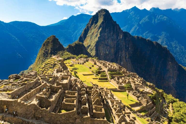 20 pontos turísticos famosos para explorar com o Google Street View machu picchu