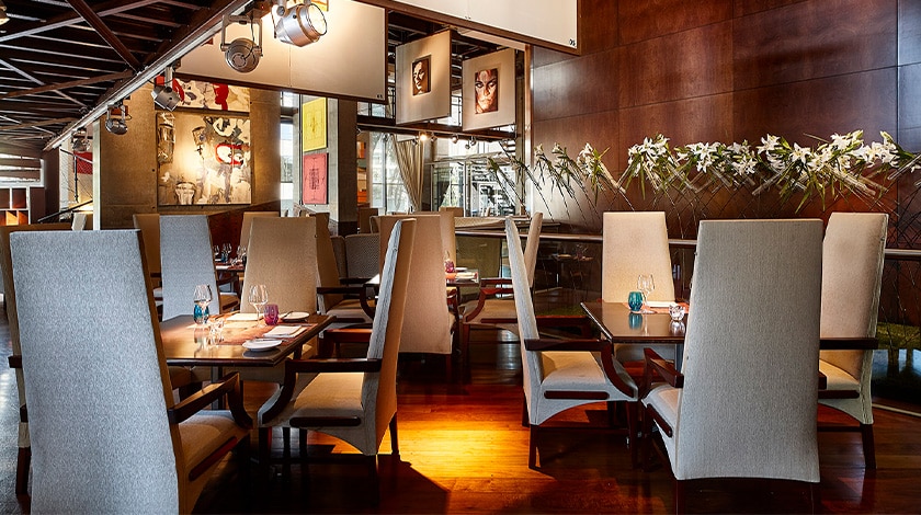 Imagem do Canvas Bar & Restaurante, no hotel Hilton São Paulo Morumbi, em São Paulo