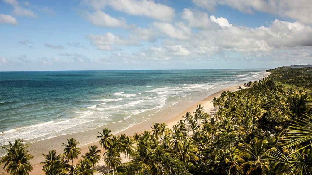 Praia na Bahia