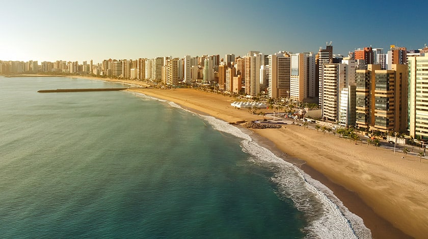 Praia do Futuro, em Fortaleza