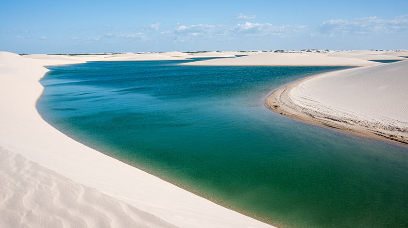 Praia de Atins, no Maranhão