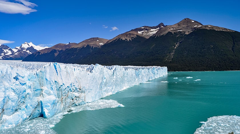 Perito Moreno, em El Calafate, na Argentina.