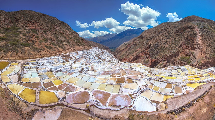 Salineras de Maras, em Cusco, no Peru