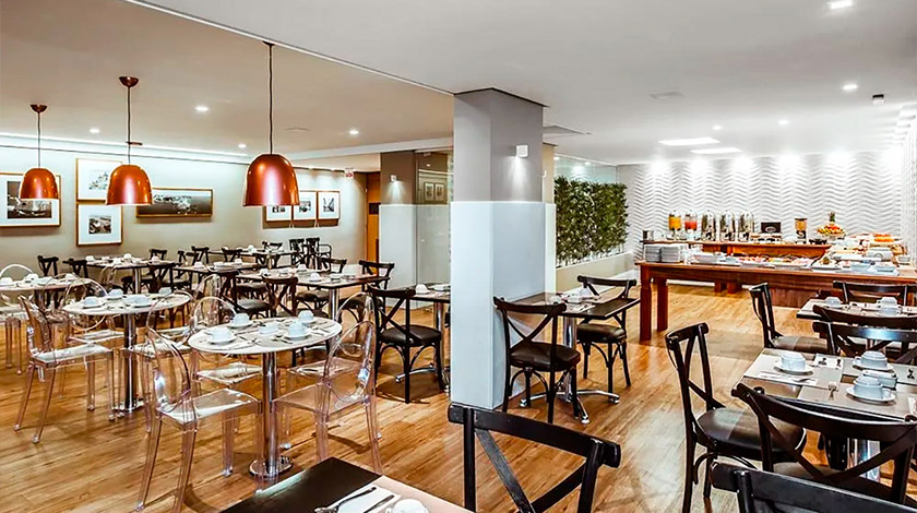 Restaurante do Hotel Bahia do Sol.