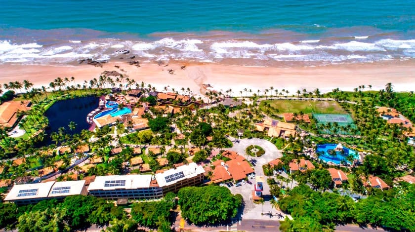 imagem aérea de Cana Brava Resort