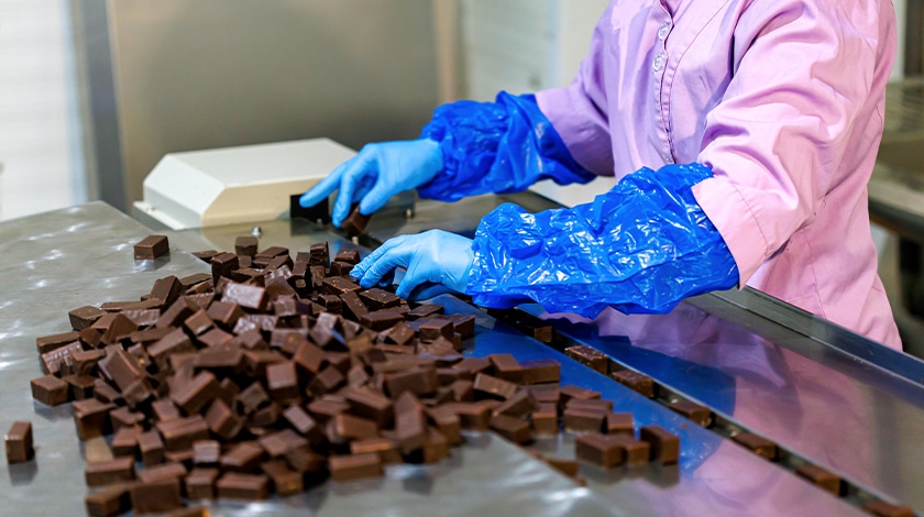 Foto produção de chocolate em Vila Velha, ES.