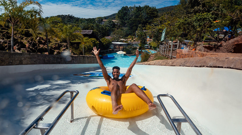 Hot Park, no Rio Quente.